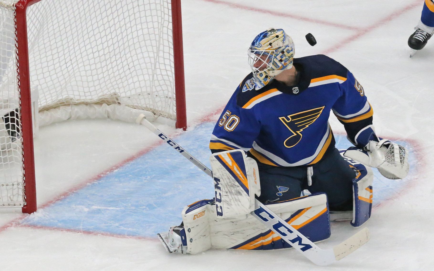 The Blues and the Sabres skate at Enterprise